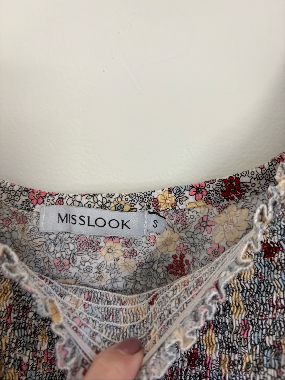 Misslook Floral Smocked maxi Dress - Picture 5 of 7
